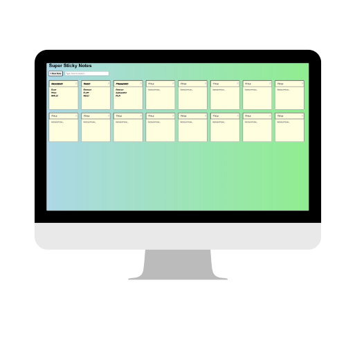 Sticky Note Project
